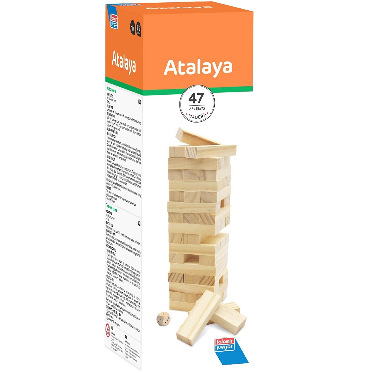 Atalaya Torre Bloques de Madera