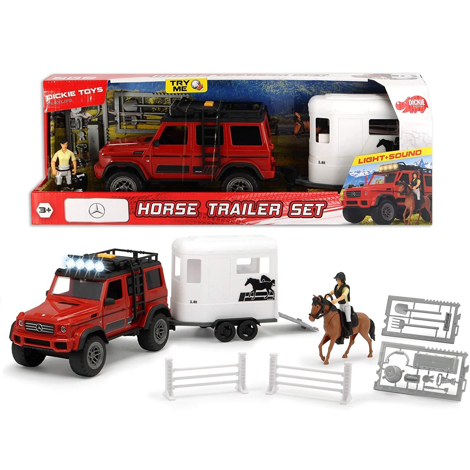 Playset Trailer Caballo