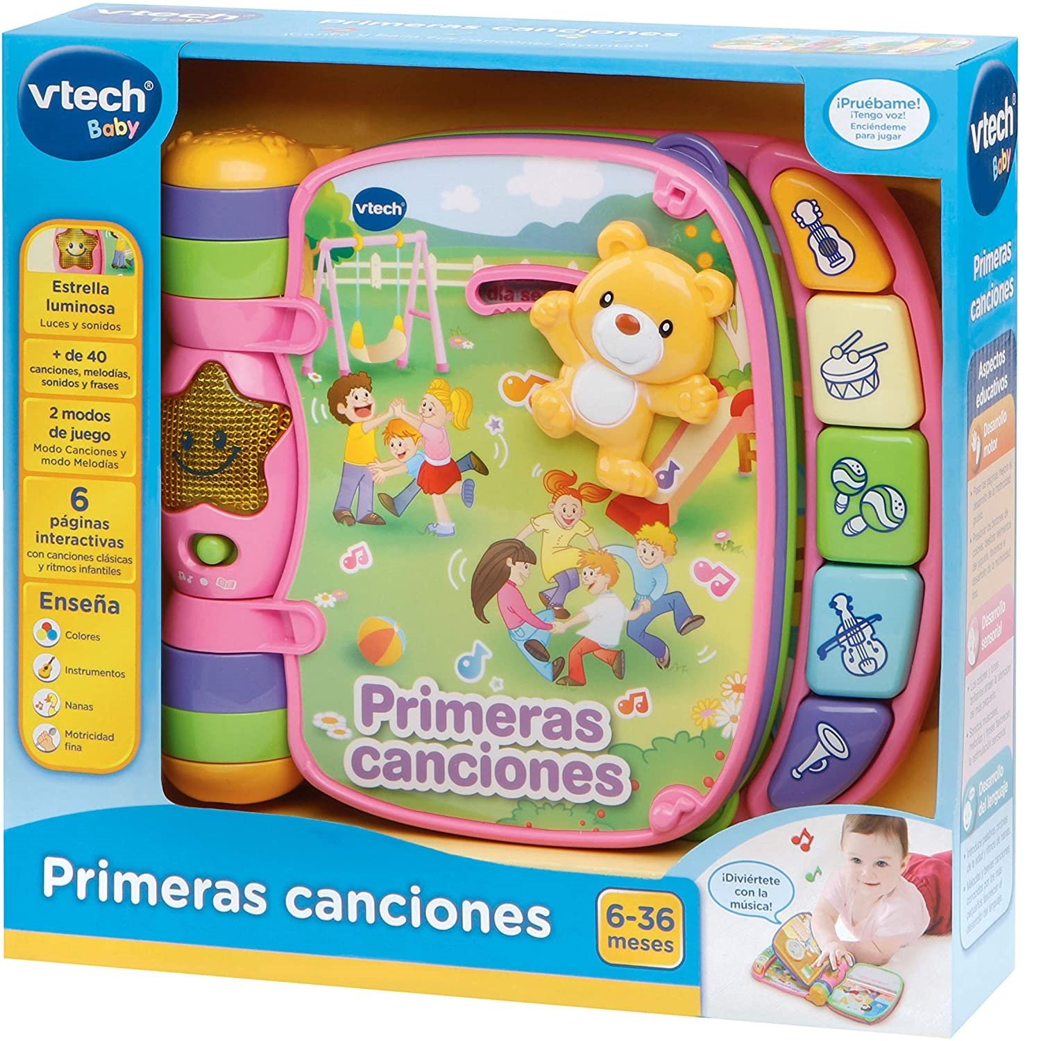 Vtech Baby Primeras Canciones Rosa