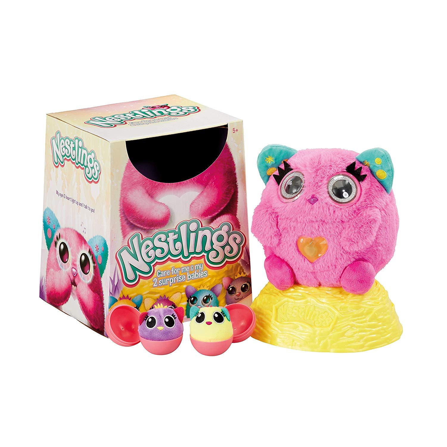 Nestlings Rosa - Mascota Interactiva
