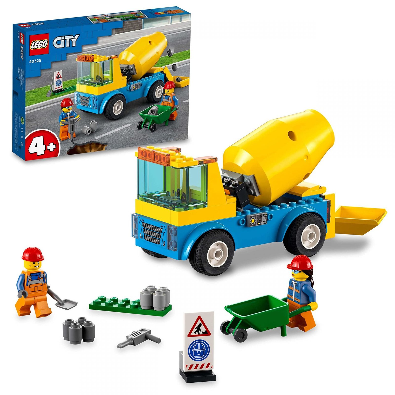 LEGO 60325 City Camión Hormigonera