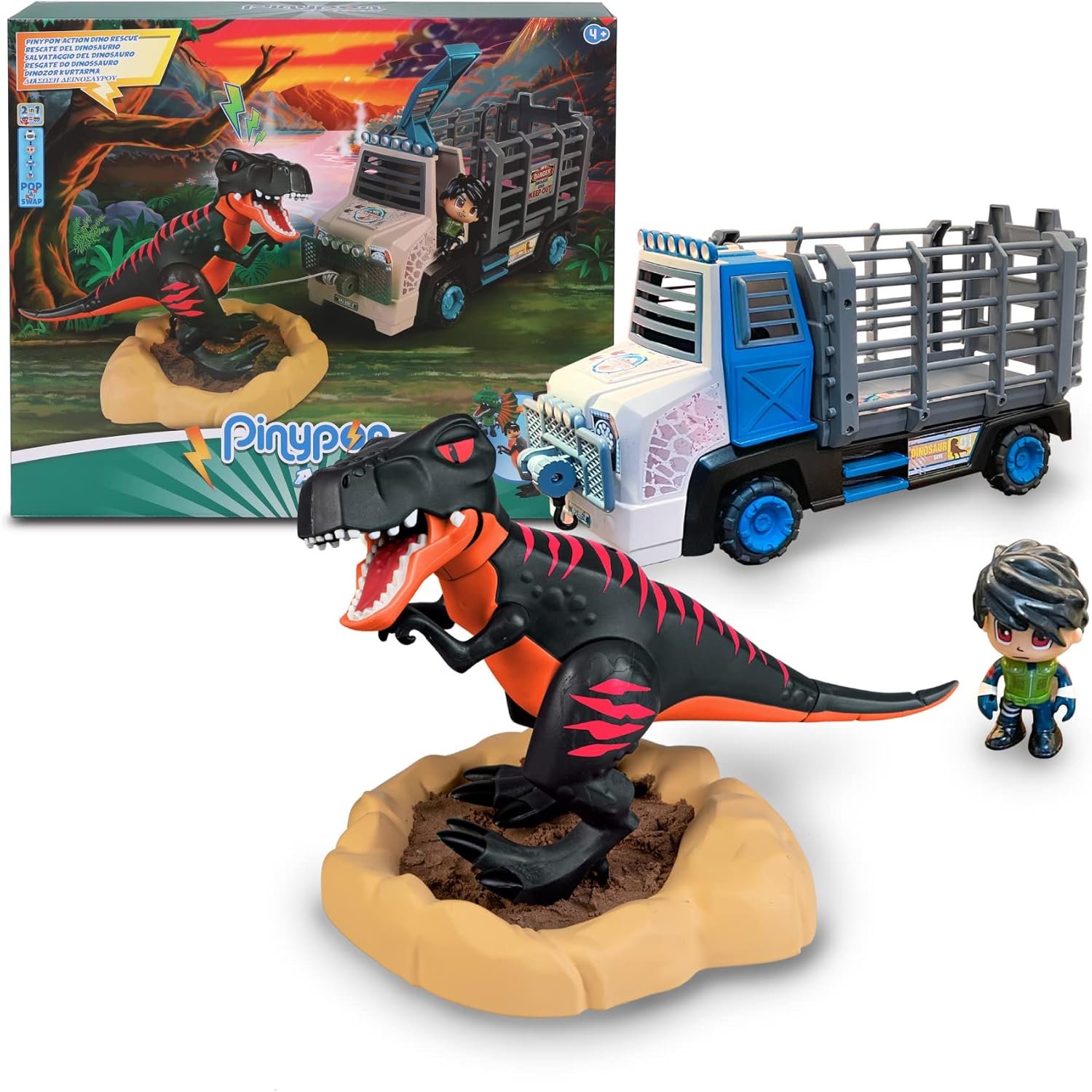 Pinypon Action - Rescate al Tiranosaurio Rex