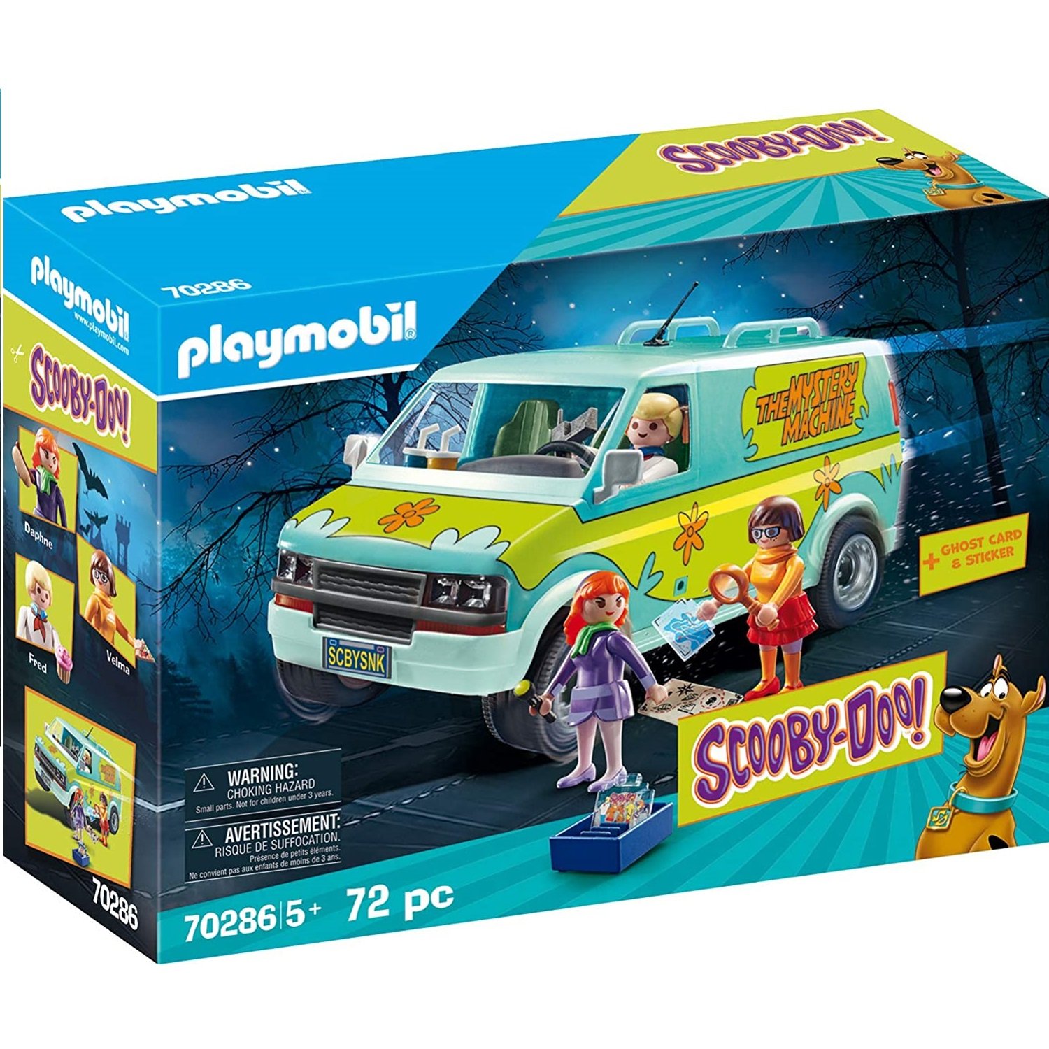 SCOOBY-DOO Máquina del Tiempo PLAYMOBIL