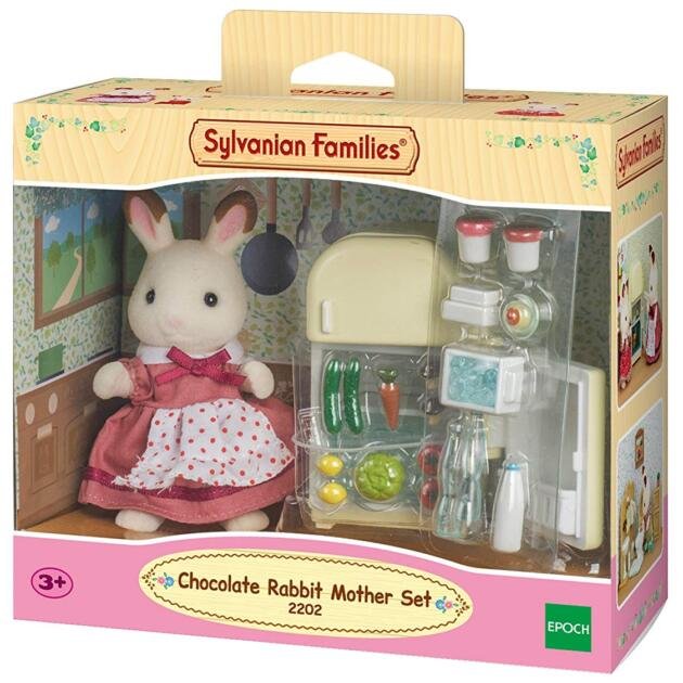Set mamá coneja Chocolate con Nevera
