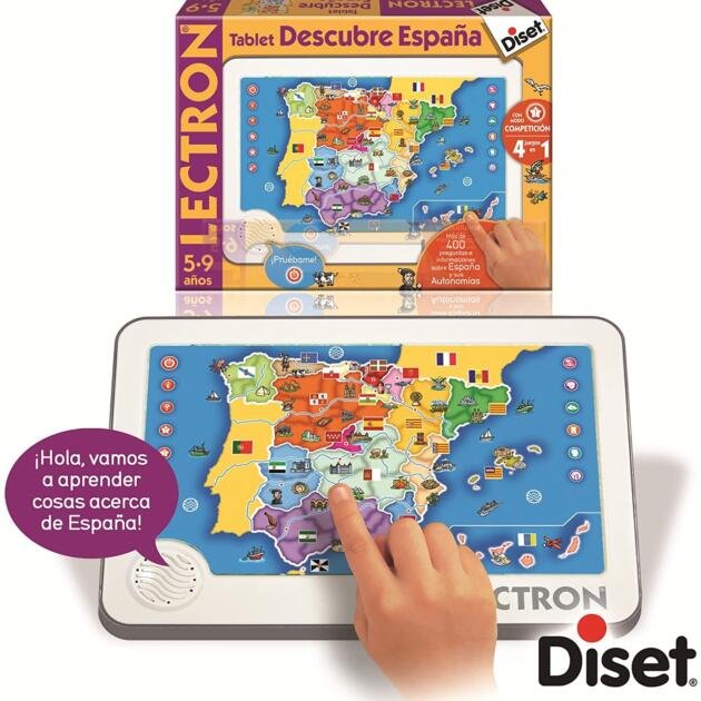 Diset - Lectrón Tablet descubre España