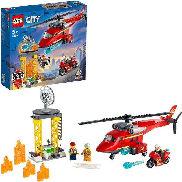 LEGO 60281 - Helicóptero de Rescate de Bomberos