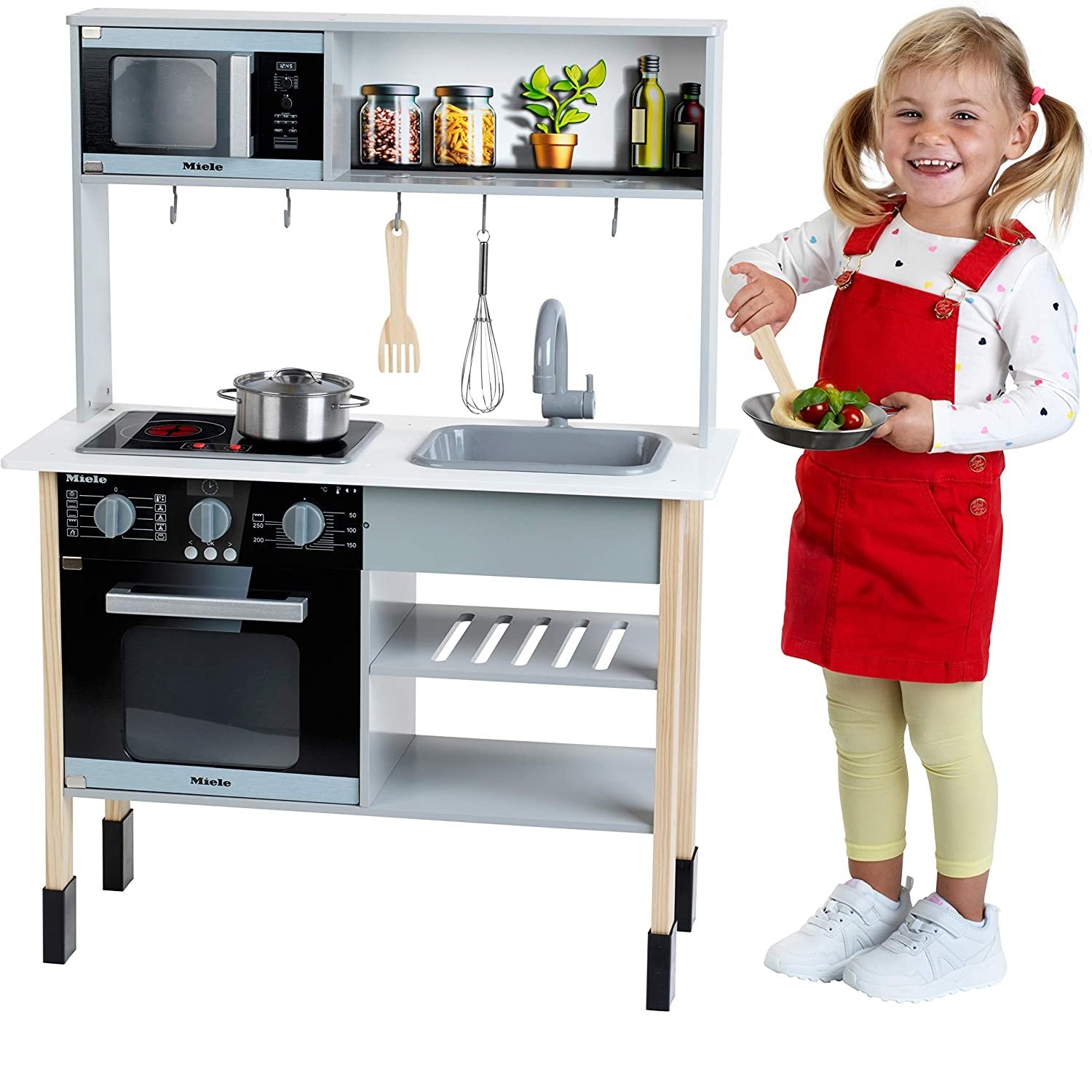 Cocina Miele Blanca Madera