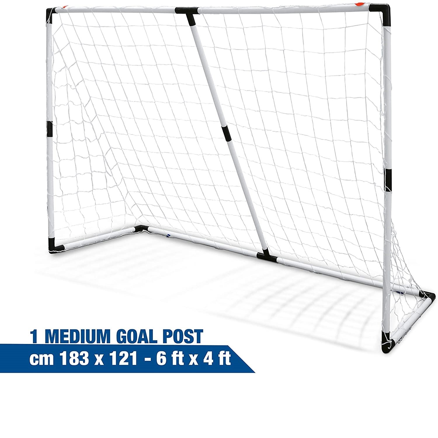 Set 2 en 1 Porterías de Fútbol Mini Goal