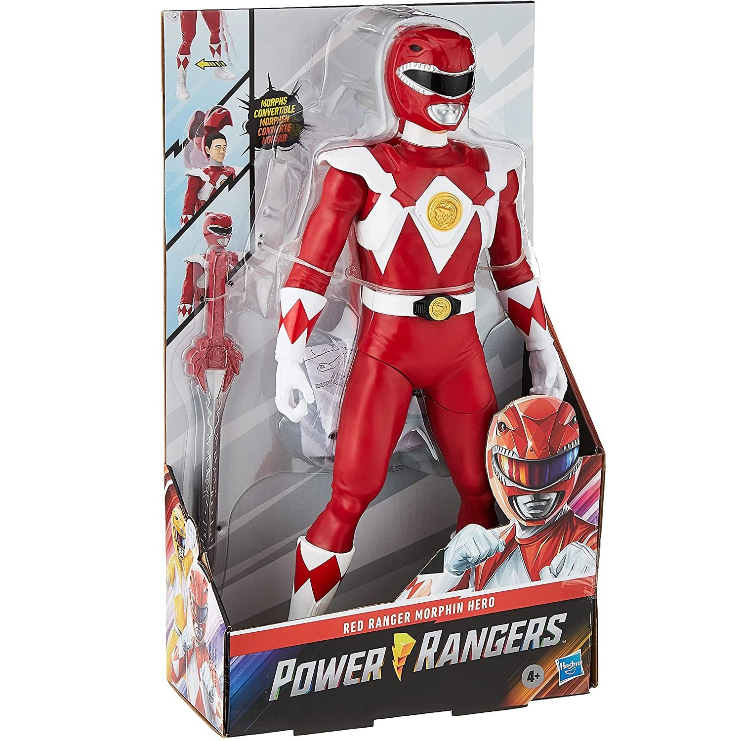 Figura 30cm Morphin Hero POWER RANGER - Red