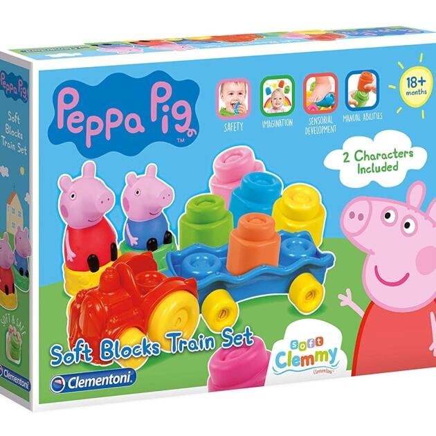 Soft Clemmy Play Set Peppa Pig