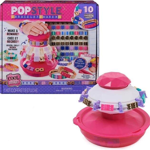 Cool Maker - POPSTYLE Bracelet Maker - Kit para Hacer Pulseras de la Amistad