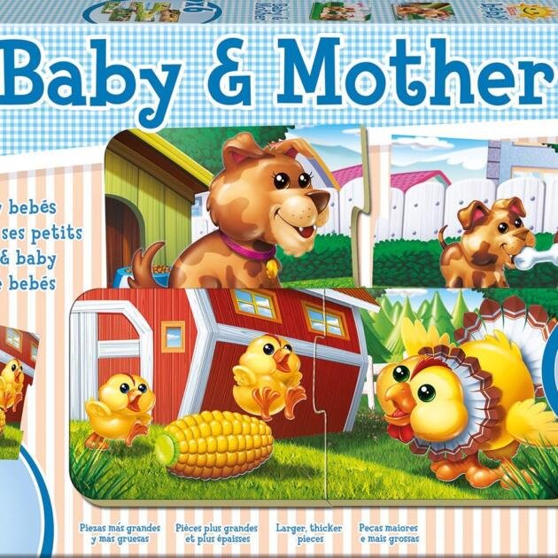 Puzzles Baby Mothers 6 Uds
