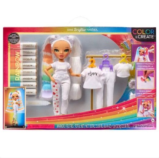 Rainbow High - Muñeca Color & Create