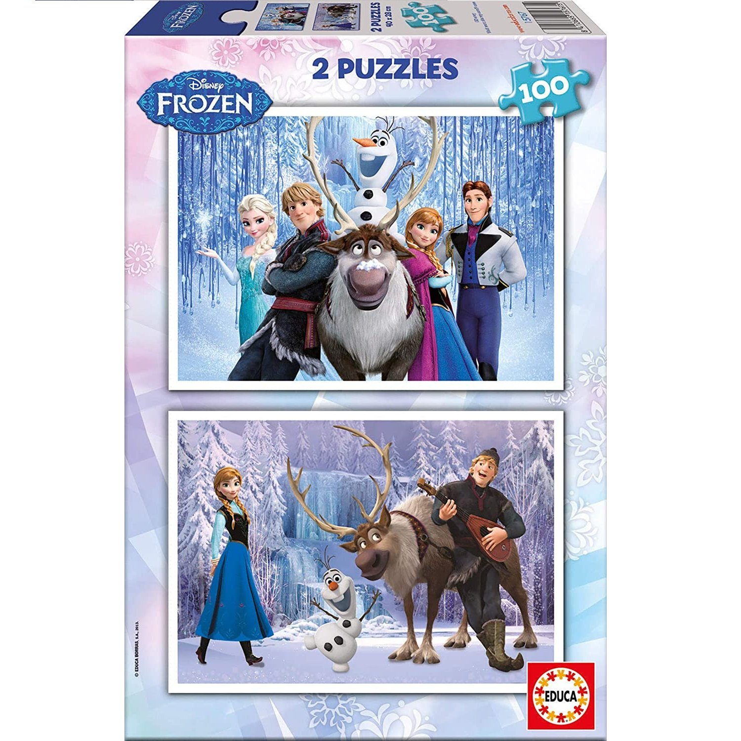 2 Puzzle 100 Piezas Frozen