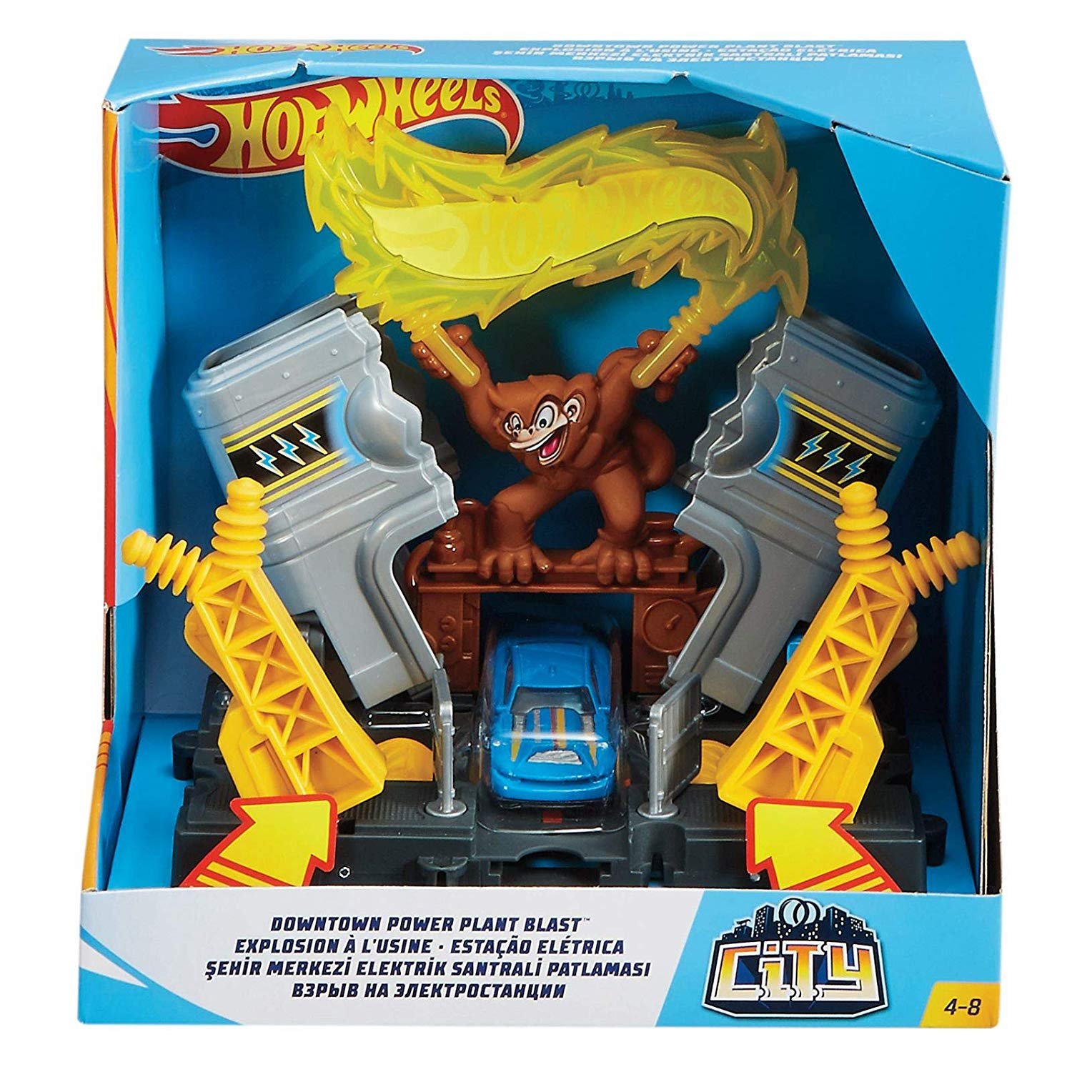 Hot Wheels City - Central Eléctrica Explosiva