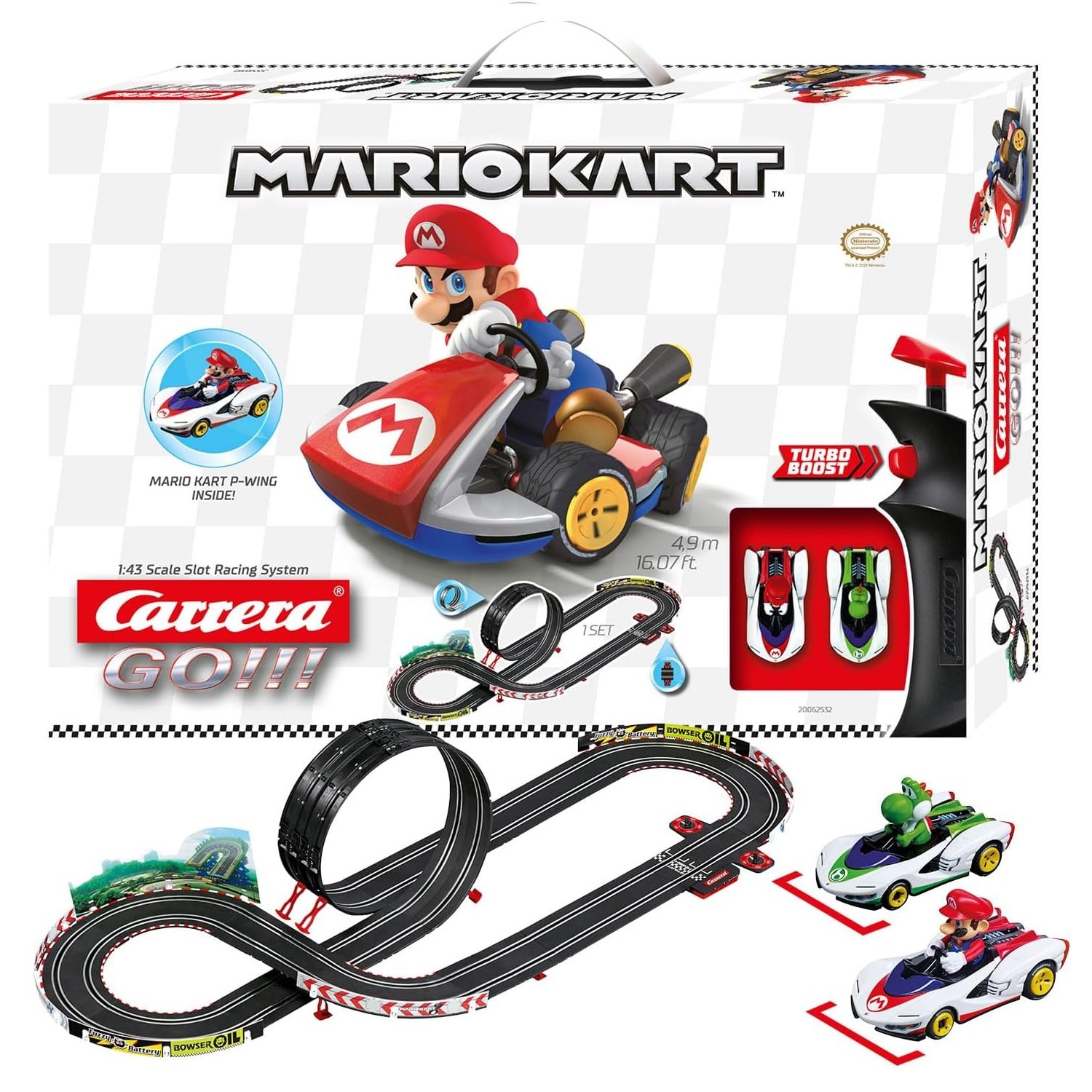 CIRCUITO Nintendo Mario Kart - P-Wing