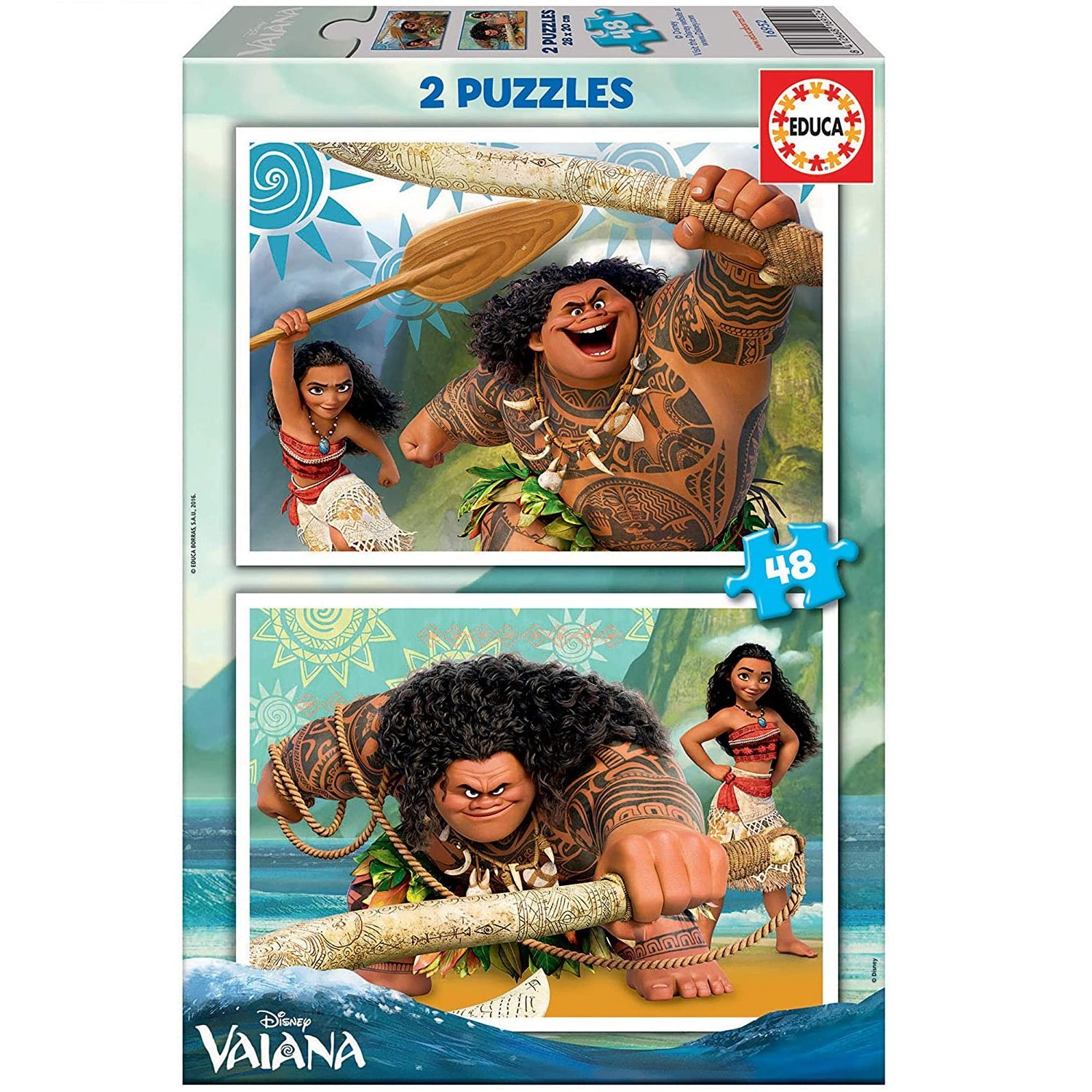 2 Puzzle 100 Piezas Vaiana