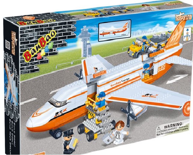Avión pasajeros 660 piezas