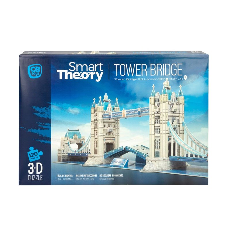 Puzzle 3D Maqueta Tower Bridge 120pcs
