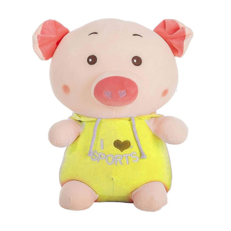 Peluche Cerdito I Love Sports
