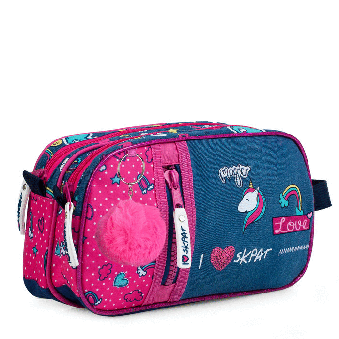 Neceser SKPAT Unicornio Magic Fucsia