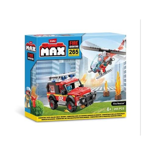 Construcción Estación De Bomberos 245 Piezas