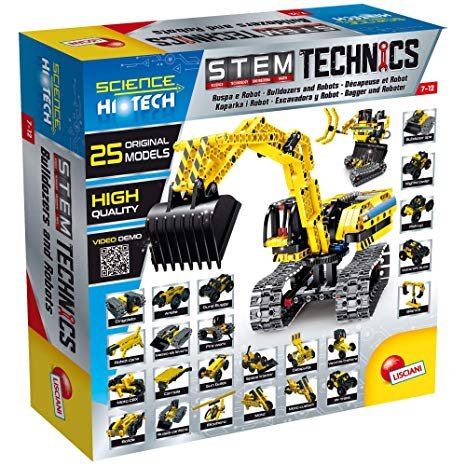 Robot y Bulldozer Ciencia Hi Tech