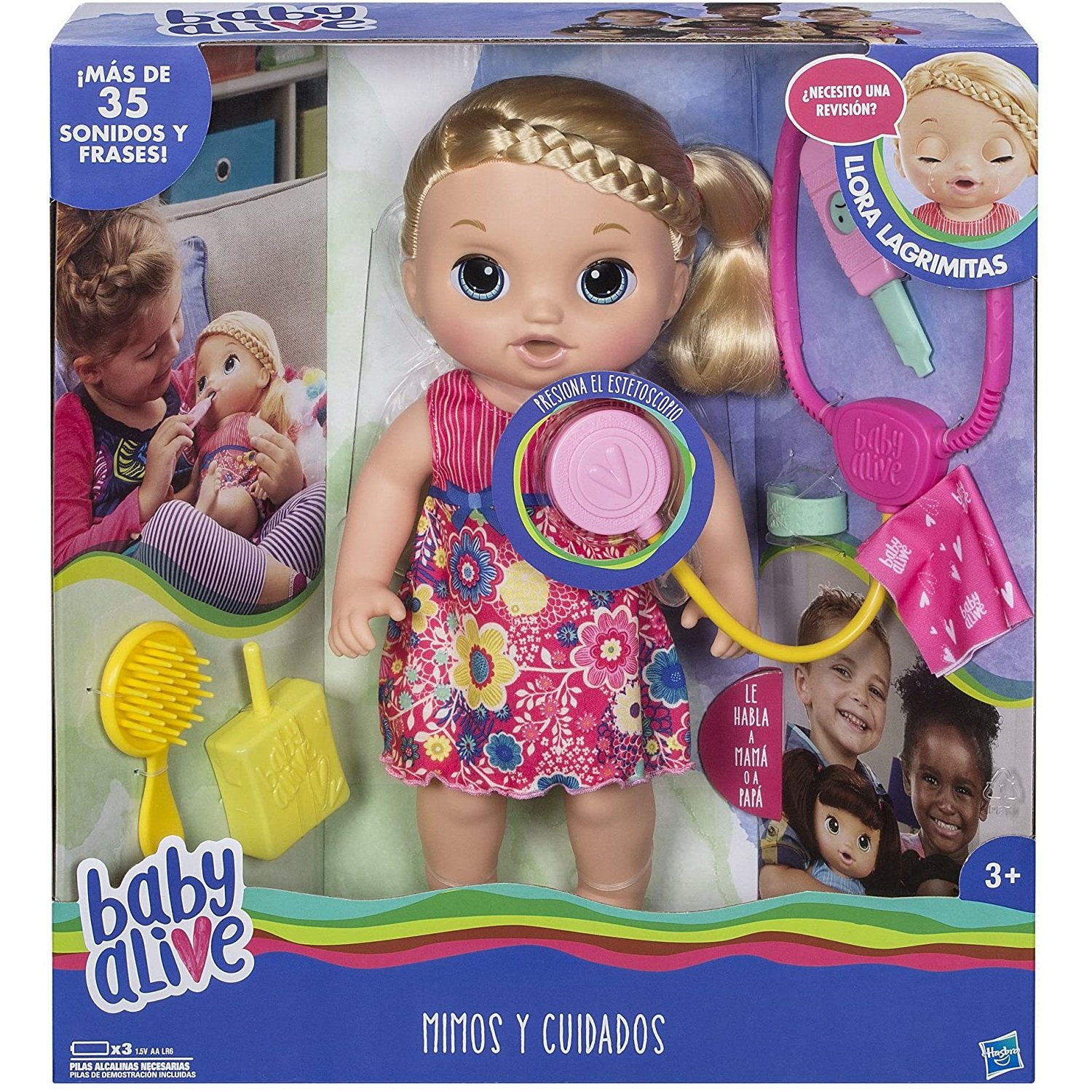 Baby Alive Muñeca Mimos y Cuidados