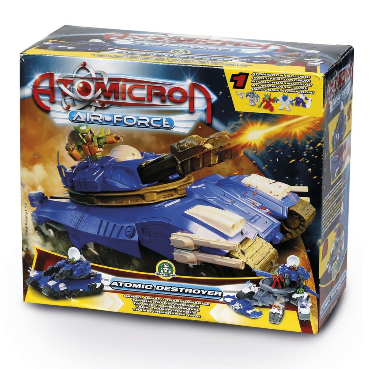 Atomicron - Atomic Destroyer Tanque Transfromable