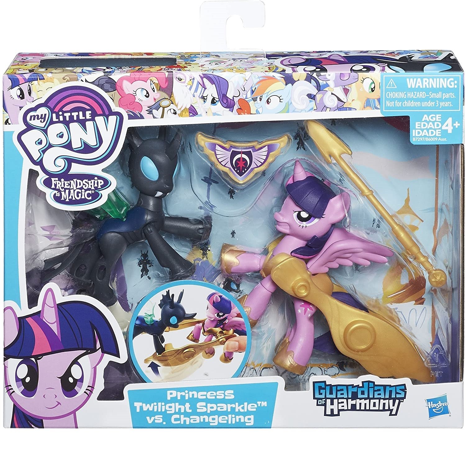 My Little Pony Guardians of Harmony Princess Twilight Sparkle v. Changeling
