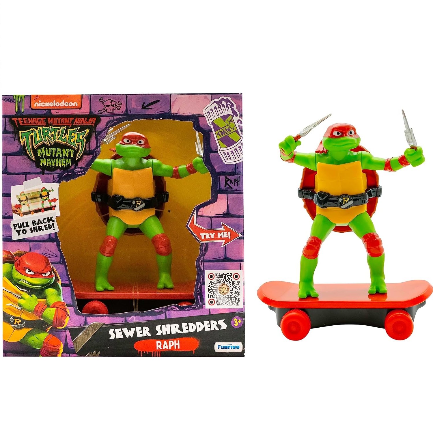 Tortuga Ninja Mutante RAPH