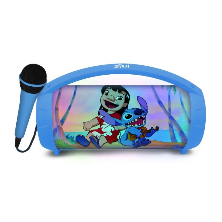 Lilo & Stitch Altavoz Bluetooth portátil con micrófono