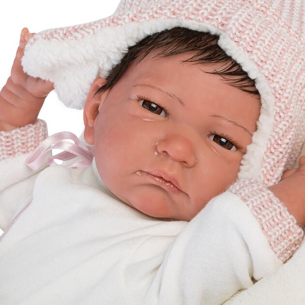 Bebé REBORN con Pelo - LLORENS