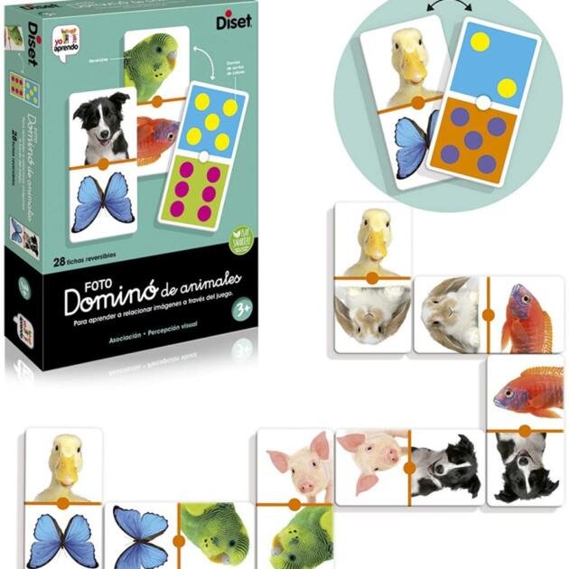 Foto Dominó de animales