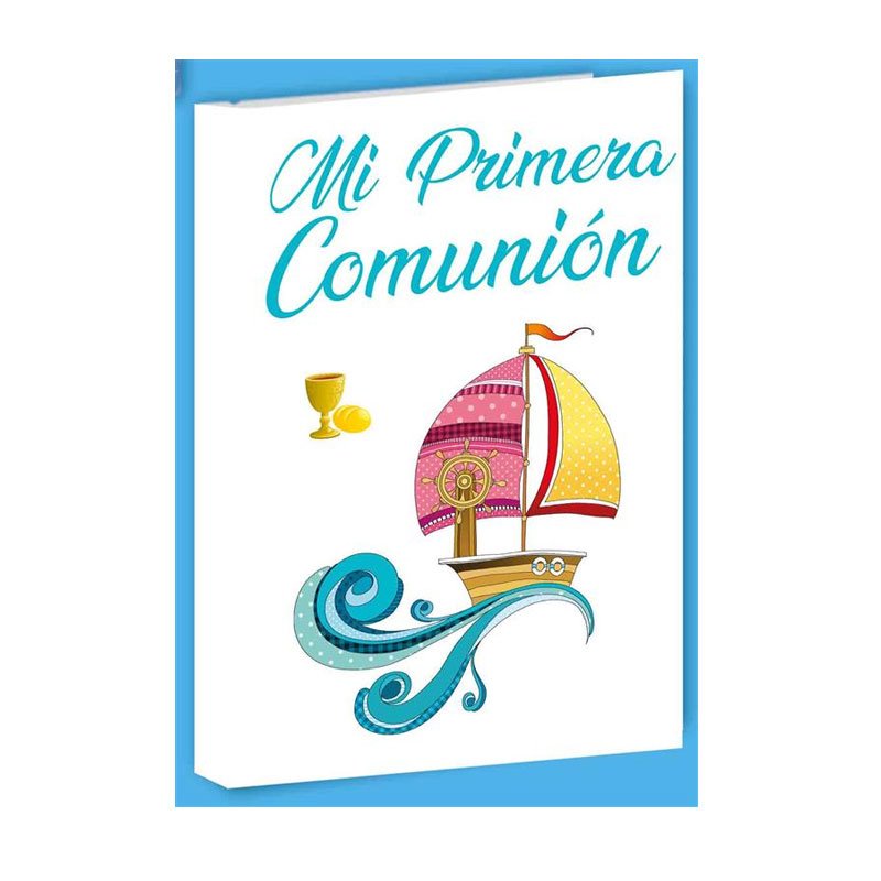 Libro Mi Primera Comunión - Barco