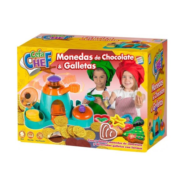 Cefa Chef Monedas de Chocolate y Galletas