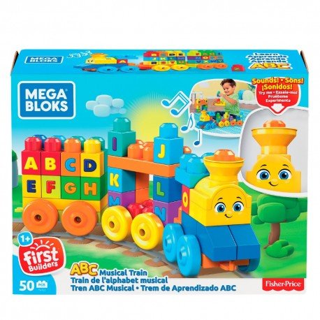 Mega Blocks Tren Musical ABC