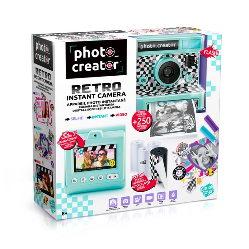 Photo Creator Cámara Instantánea Retro