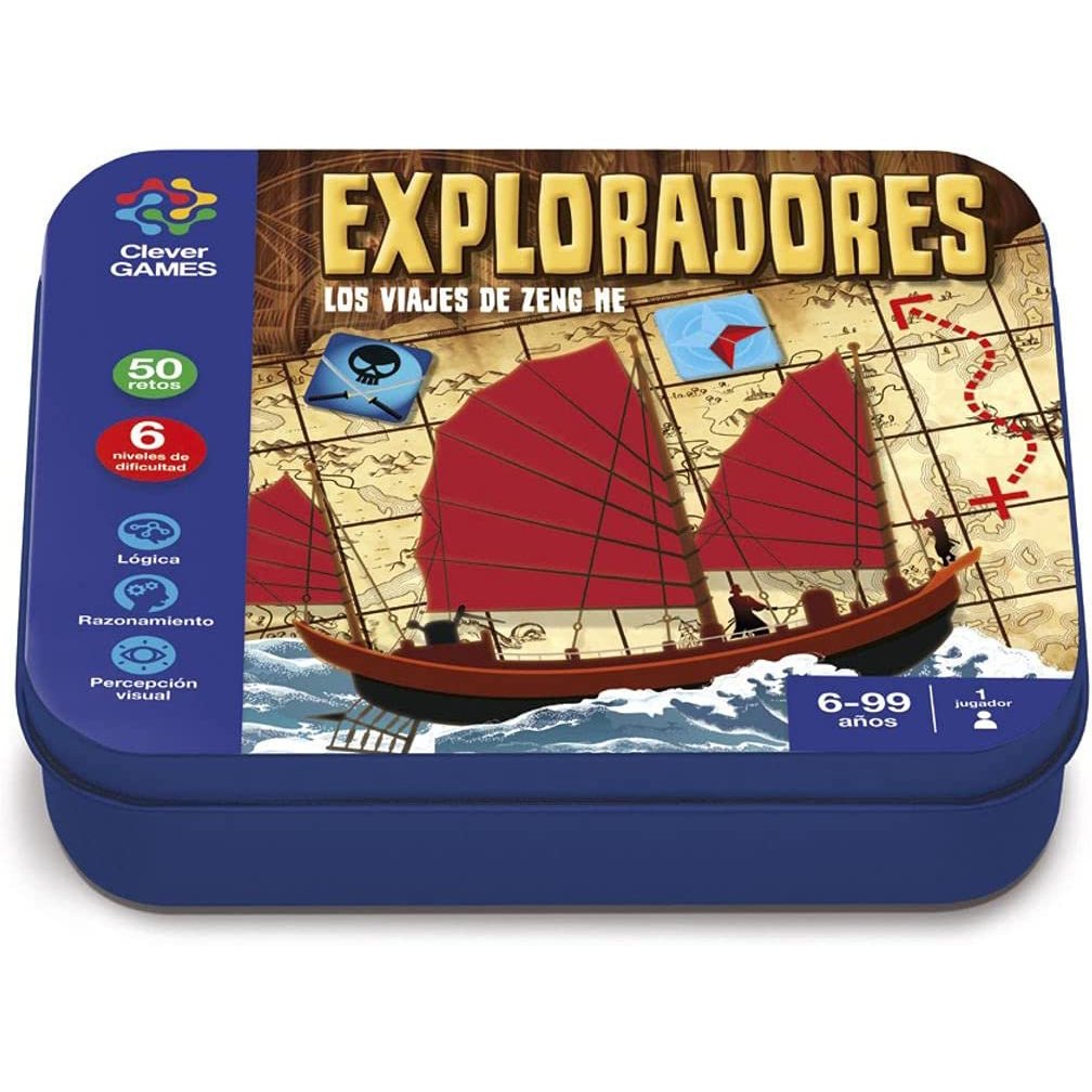 Imagiland Juego Inteligente Caja Metálica “Exploradores”