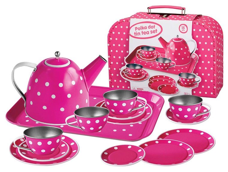 Maletín juego de té 15 Piezas de Aluminio