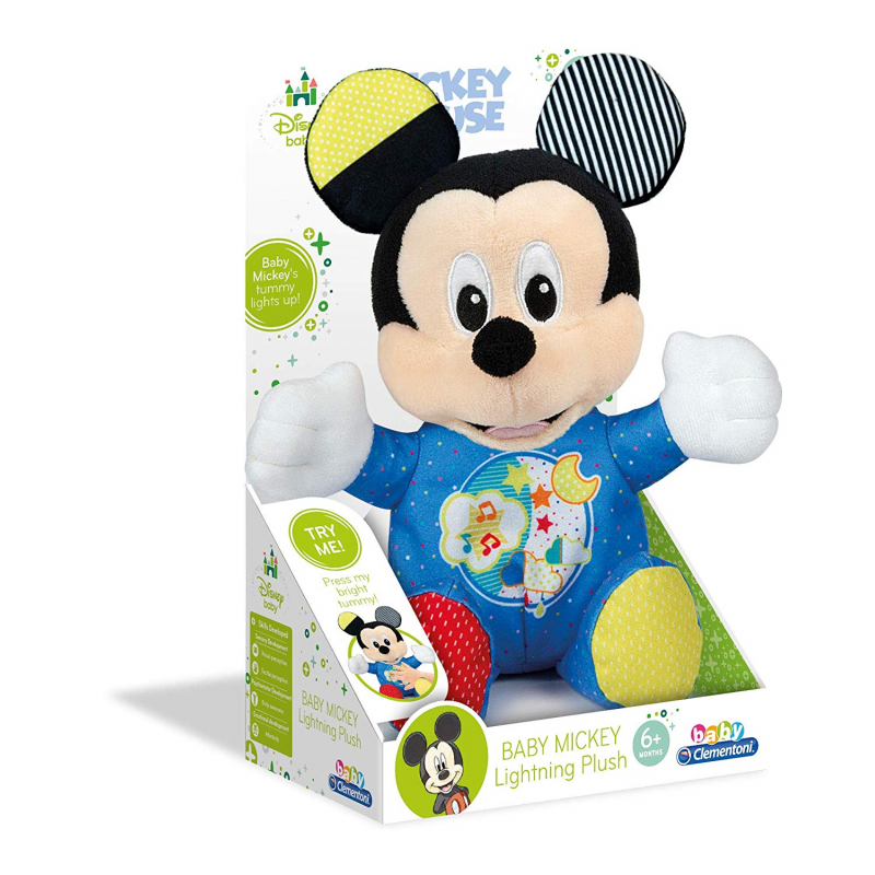 Peluche Baby Mickey Luces y Sonidos