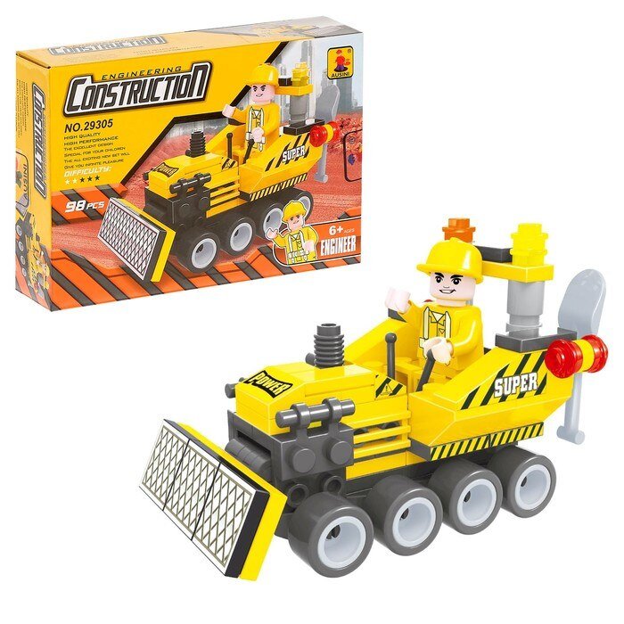 Juego de Construcción - Vehículo Constructor Urbano 98 Piezas