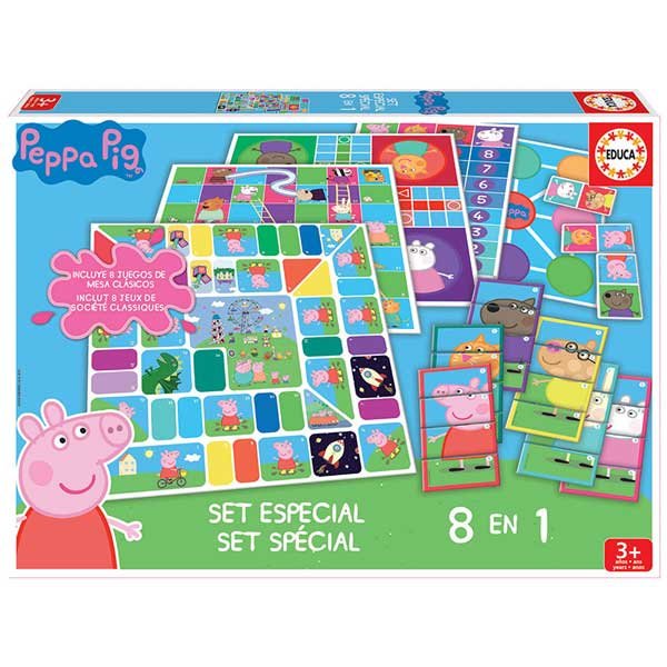 Set Especial 8 en 1 Peppa Pig - Educa