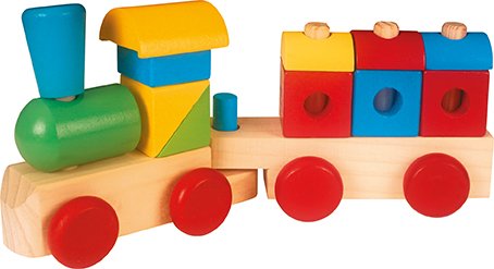 Tren de Madera 14 Piezas