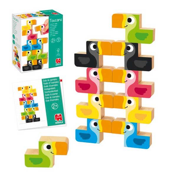 Juego Toucans para Apilar