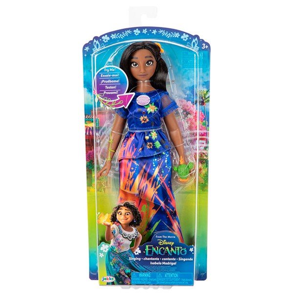 Encanto Muñeca Isabela Madrigal Cantante 25cm
