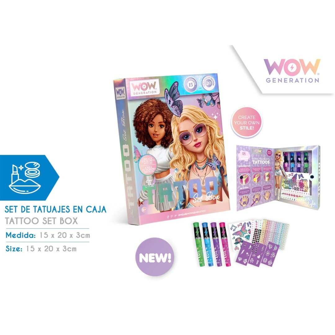 KIT TATUAJE WOW GENERATION
