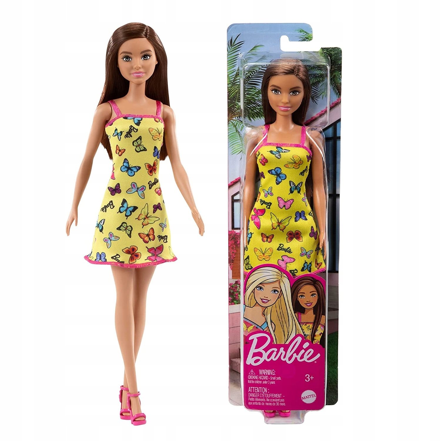 Barbie Chic Vestido AMARILLO