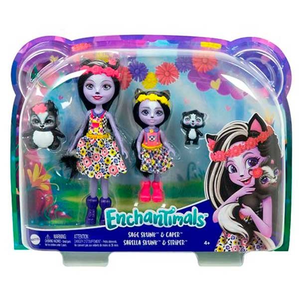 Enchantimals Hermanas Muñecas Sage y Sabella Sunk