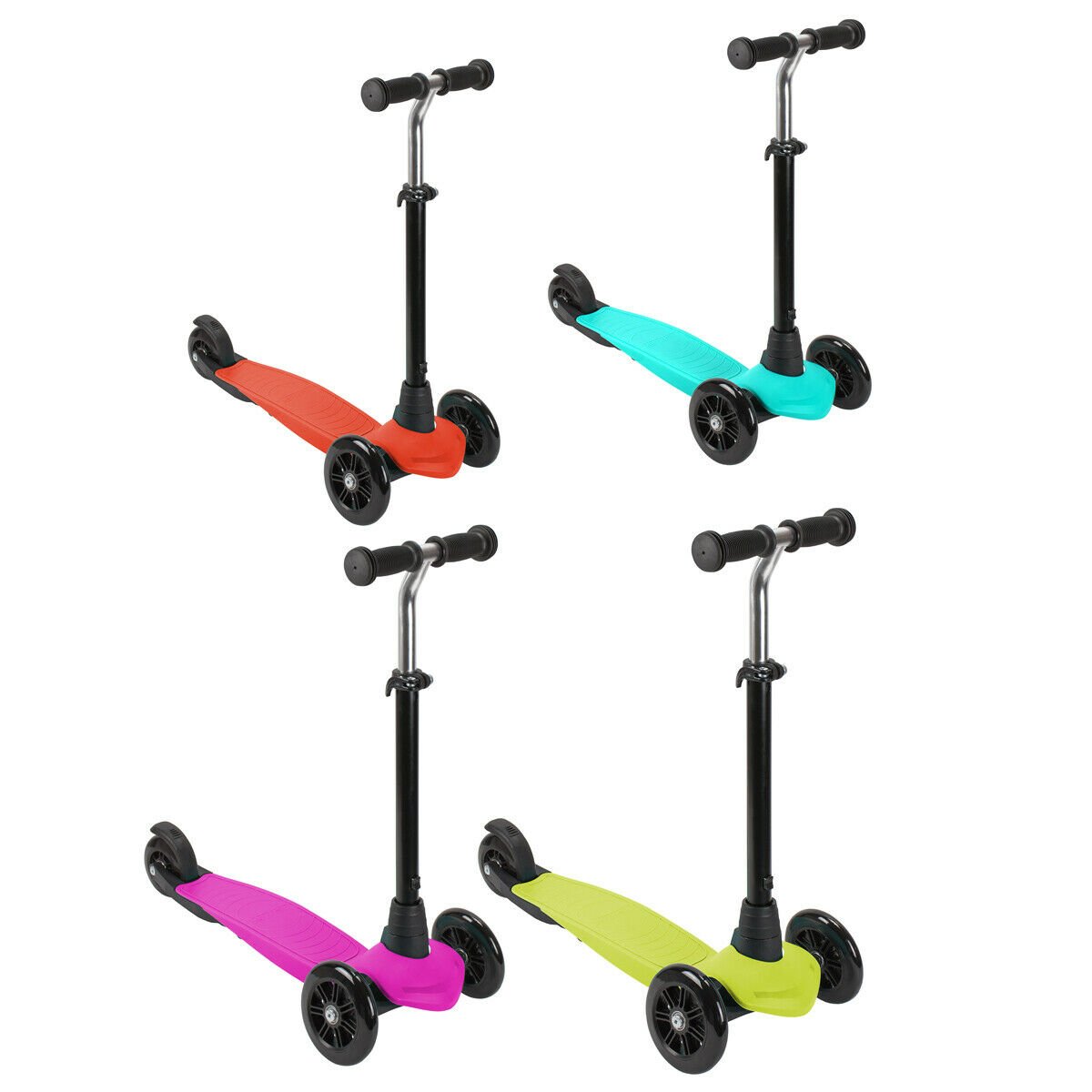 Patinete 3 Ruedas Verde SAICA